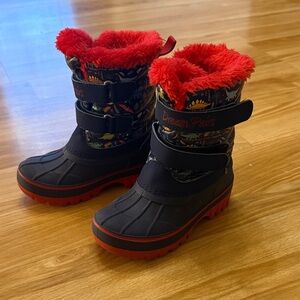 Boys Dream Pairs Dinosaur Design Kids' Boots